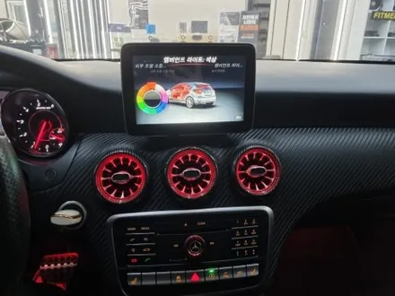 벤츠 W176 A45 AMG 송풍구와 도어 엠비언트 레트로핏 튜닝! 12색 엠비언트 코딩은 덤으로 따라가요~ [울산 핏먼트] / 울산 남구