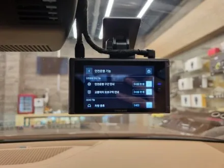 [핏먼트 울산]현대 그랜저GN7 하이브리드 블랙박스 아이나비 QXD8000 SMART EDITION