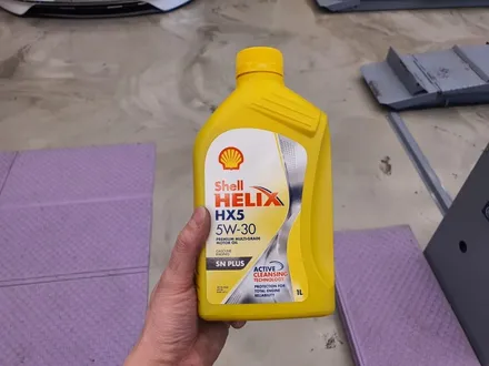 [덱스크루 울산남구점]기아 더 뉴 K3 합성유 엔진오일 쉘 힐릭스 HX-5 SN PLUS 5W30