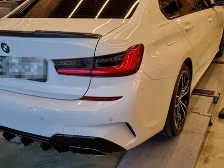 [핏먼트 울산]BMW G20 330i 바디킷튜닝 M340i 카본 디퓨저, 머플러 팁(리어 컨버전)