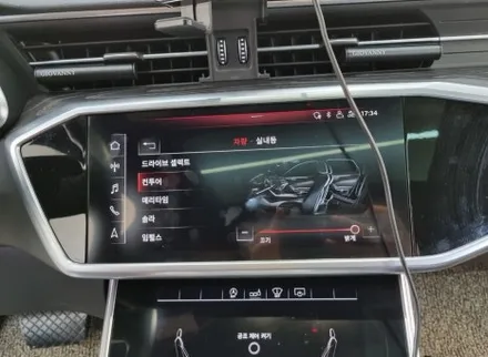 [핏먼트 울산]아우디 A6(C8) 실내 럭셔리 아이템의 시작은 뱅앤올룹슨 업 다운 전동 트위터와 도어 스피커 커버 엠비언트 튜닝으로 화려하게 출발하세요~