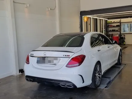 [핏먼트 울산]벤츠 W205 C클래스 63AMG도 피해 갈 수 없는 허전함은 독일 ST 허브 스페이스로 채워주면 됩니다. 빵빵한 몸매 만들기 어렵지 않아요~