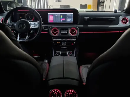 벤츠 W464 G63AMG(G바겐) 송풍구 엠비언트 라이트 튜닝! 심플하게만 느껴졌던 실내에 은은한 포인트 무드 선사하기, [울산 핏먼트] / 울산 남구
