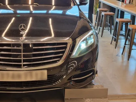 [덱스크루 울산남구점]벤츠 W222 S500L LED튜닝 송풍구 엠비언트 라이트(7컬러)