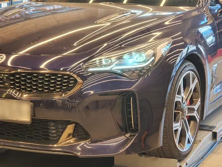 [덱스크루 울산남구점]기아 스팅어 합성유 엔진오일 팸코 iDRIVE 350 5W30