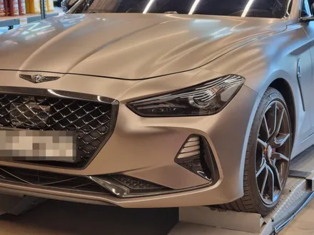[핏먼트 울산]현대 제네시스 G70 퍼포먼스튜닝 대한테크 허브 스페이스(프런트 20mm, 리어 20mm)