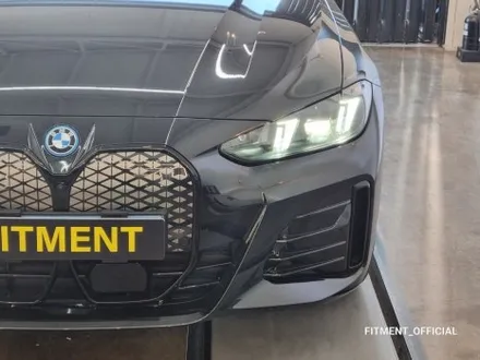 BMW G26 i4 퍼포먼스 타입 유광 블랙 키드니 그릴과 사이드미러 커버 시공 후기. 감성의 재해석 그 첫 번째 코스! [울산 핏먼트] / 울산 남구