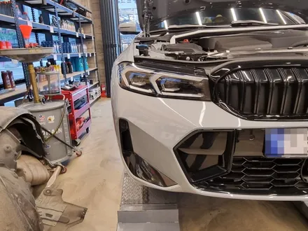 [핏먼트 울산]BMW G20 330e 바디보강튜닝 울트라레이싱 스트럿바
