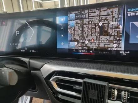BMW G26 i4 실내 엠비언트 라이트 확장 튜닝해보기! 기어 패널, 컵홀더, 계기판 하단도 이제는 화사하게, [울산 핏먼트] / 울산 남구