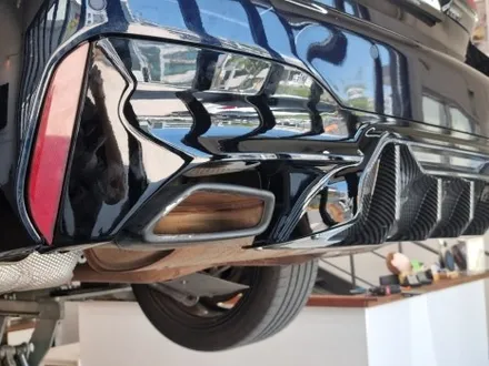 BMW G30 5시리즈 M5 스타일 카본 수전사 리어 디퓨저 장착! 공격적이고 멋스러운 바디 퍼포먼스 제대로 찾아주기. [울산 핏먼트] / 울산 남구