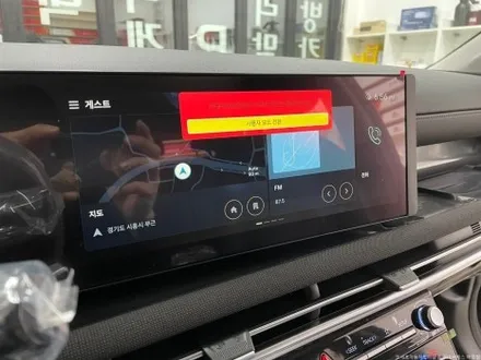 시흥 투싼 NX4 가성비 썬팅 루마버텍스 300 깔끔한 시공 결과