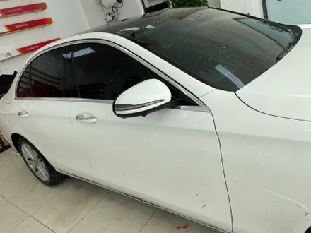 벤츠 E300 루마버텍스 700 전면 유리 재시공 썬팅 결과!