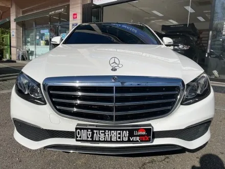 벤츠 E300 루마버텍스 700 전면 유리 재시공 썬팅 결과!