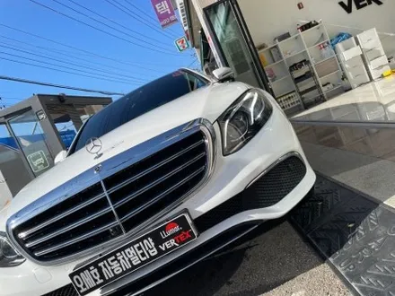 벤츠 E300 루마버텍스 700 전면 유리 재시공 썬팅 결과!