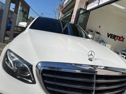 벤츠 E300 루마버텍스 700 전면 유리 재시공 썬팅 결과!