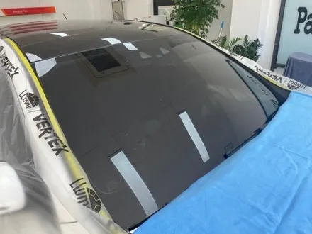 벤츠 E300 루마버텍스 700 전면 유리 재시공 썬팅 결과!