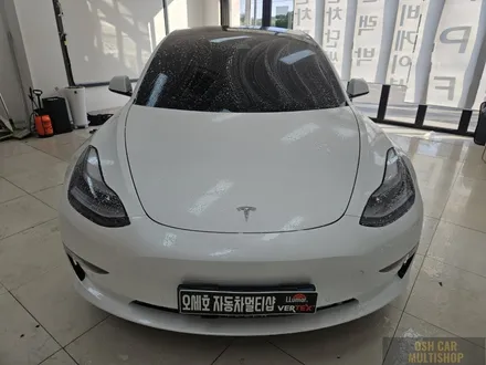루마버텍스 썬팅 전체 재시공 테슬라 모델3 시흥에서 잘하는 곳!
