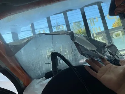 벤츠 E300 루마버텍스 700 전면 유리 재시공 썬팅 결과!