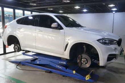 [BMW X6] 다이아몬드 컷팅 휠복원^^ / 하남시 풍산동