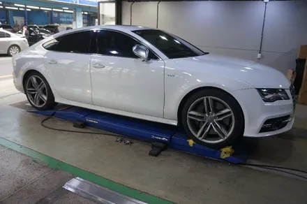 [휠도색] 아우디 S7 검정유광 작업 과정 ^^ / 하남시 풍산동