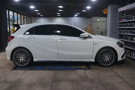 [벤츠 A45 AMG] 캘리퍼도색 & 휠도색 Part 2 / 하남시 풍산동