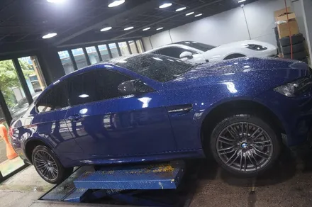 [BMW E92 M3] 건메탈 색상 휠복원~ / 하남시 풍산동