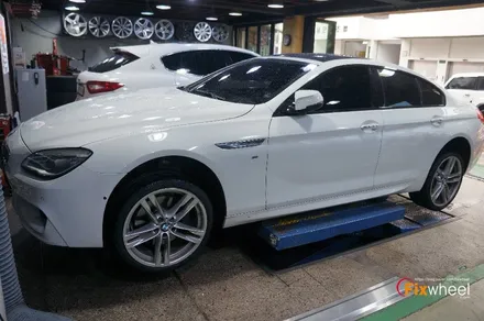 [BMW 640D] 휠도색(검정유광) / 하남시 풍산동