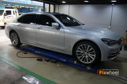 [BMW 750LI] 휠복원 & 다이아몬드커팅 / 하남시 풍산동