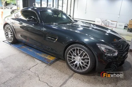 [벤츠 AMG GT] 크롬쉐도우 휠도색~ / 하남시 풍산동