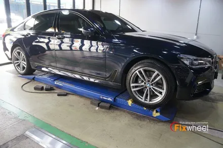 [BMW 740LI] 휠복원 & 다이아몬드커팅 / 하남시 풍산동