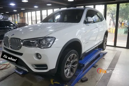 [BMW X3] 휠도색(크롬쉐도우) / 하남시 풍산동