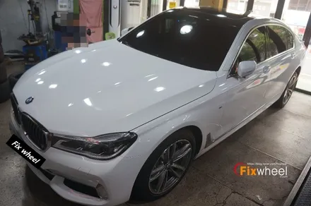 [BMW 740LD] 휠복원 & 다이아몬드커팅 / 하남시 풍산동
