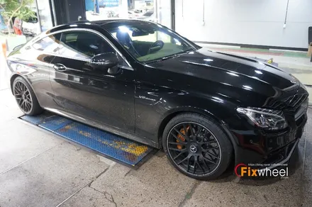 [벤츠 C63 AMG] 휠복원 / 하남시 풍산동