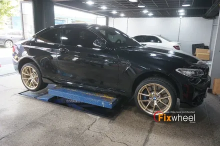 [BMW M2] 실버 색상으로 휠도색 ^^ / 하남시 풍산동