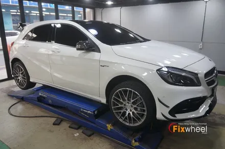 [벤츠 A45 AMG] 고퀄리티의 캘리퍼도색 ^^ / 하남시 풍산동
