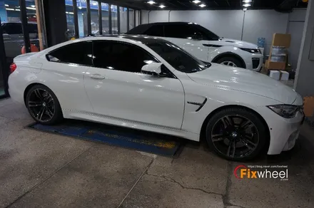 [BMW M4] 순정 퀄리티의 휠수리 !! / 하남시 풍산동