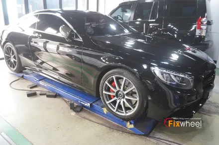 [벤츠 S63 AMG] 투톤 색상 휠도색~ / 하남시 풍산동