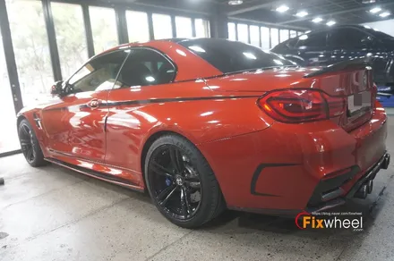 [BMW M4] 검정유광 휠도색~ / 하남시 풍산동