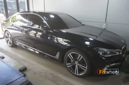 [BMW 730LD] 휠복원 & 다이아몬드커팅 !! / 하남시 풍산동