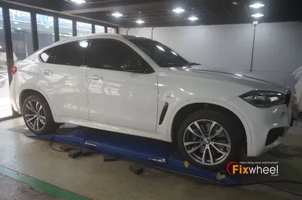[BMW X5] 검정유광 휠도색으로 이미지 변신 ^^ / 하남시 풍산동