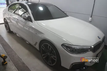 [BMW 550d] 휠복원 & 다이아몬드커팅 ! / 하남시 풍산동