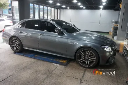 [벤츠W213 E63 AMG] 휠복원 & 다이아몬드커팅 / 하남시 풍산동