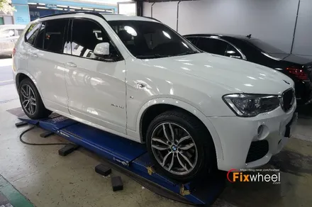 [휠복원] BMW X3 & 다이아몬드커팅 / 하남시 풍산동