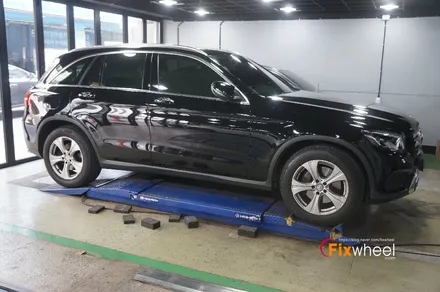 [벤츠 GLC 220d] 메탈릭실버 색상 & 휠복원 ^^ / 하남시 풍산동