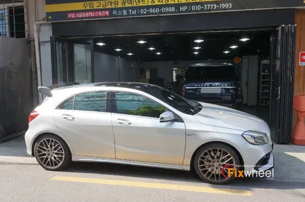 [벤츠 A45 AMG] 순정 퀄리티의 휠수리!! / 하남시 풍산동