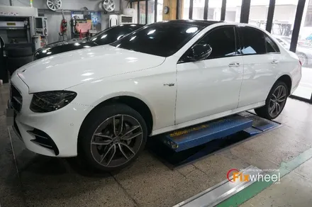 [벤츠 E53 AMG] 투톤 색상 휠도색!! / 하남시 풍산동