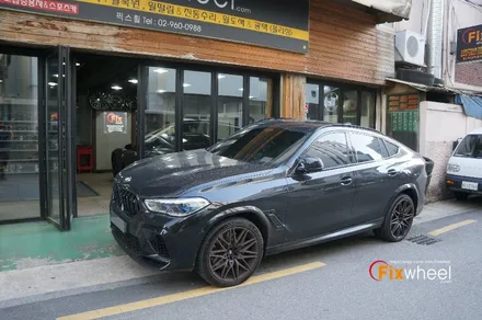 [휠도색]BMW X6M 컴페티션 / 하남시 풍산동