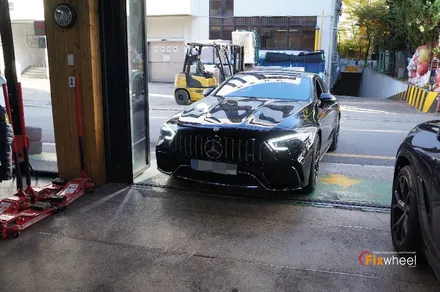 벤츠 AMG GT 63AMG휠 휠복원(다이아컷팅 아님 !!!) / 하남시 풍산동