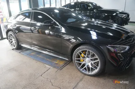 [벤츠휠도색]벤츠 AMG GT43 다이나믹 에디션 블랙투톤 휠도색 / 하남시 풍산동