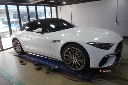 R232 SL63 AMG 투톤 휠도색 / 하남시 풍산동